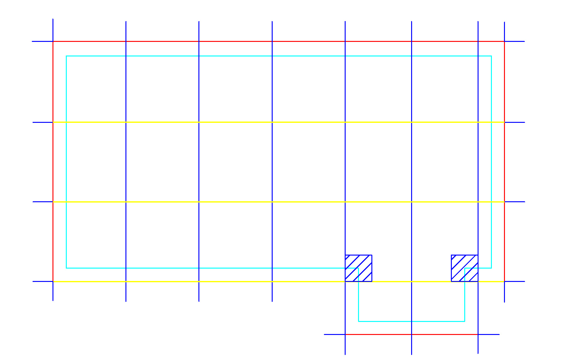 16 X 32 Rect 5X5 Blocmesh99 8Ft Left - CLEARANCE SAFETY COVERS